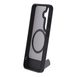 Samsung Galaxy S25 Kuori jalustalla MagSafe Musta