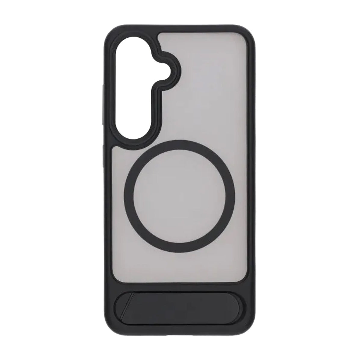 Samsung Galaxy S25 Kuori jalustalla MagSafe Musta