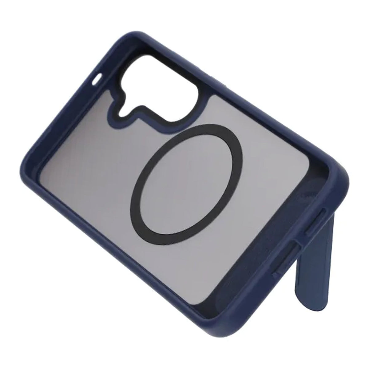 Samsung Galaxy S25 Plus Kuori jalustalla MagSafe Sininen