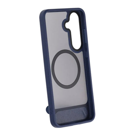 Samsung Galaxy S25 Plus Kuori jalustalla MagSafe Sininen