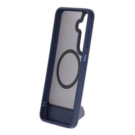 Samsung Galaxy S25 Plus Kuori jalustalla MagSafe Sininen