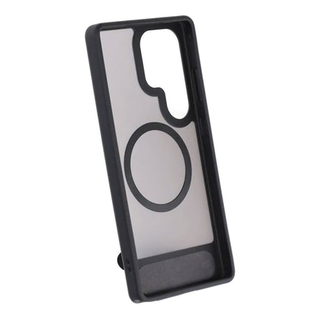 Samsung Galaxy S25 Ultra Kuori jalustalla MagSafe Musta