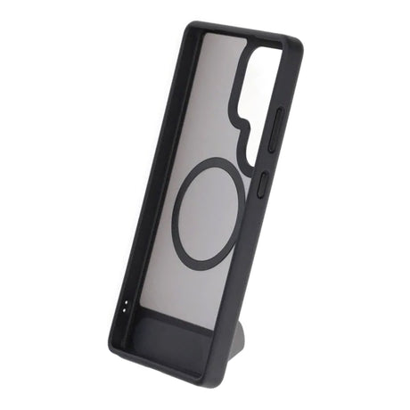 Samsung Galaxy S25 Ultra Kuori jalustalla MagSafe Musta