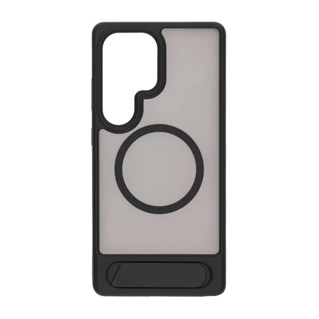 Samsung Galaxy S25 Ultra Kuori jalustalla MagSafe Musta