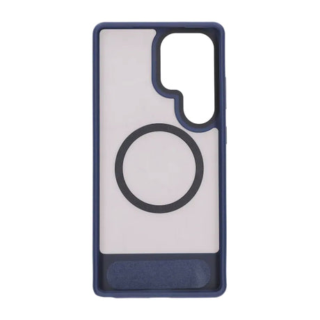 Samsung Galaxy S25 Ultra Kuori jalustalla MagSafe Sininen
