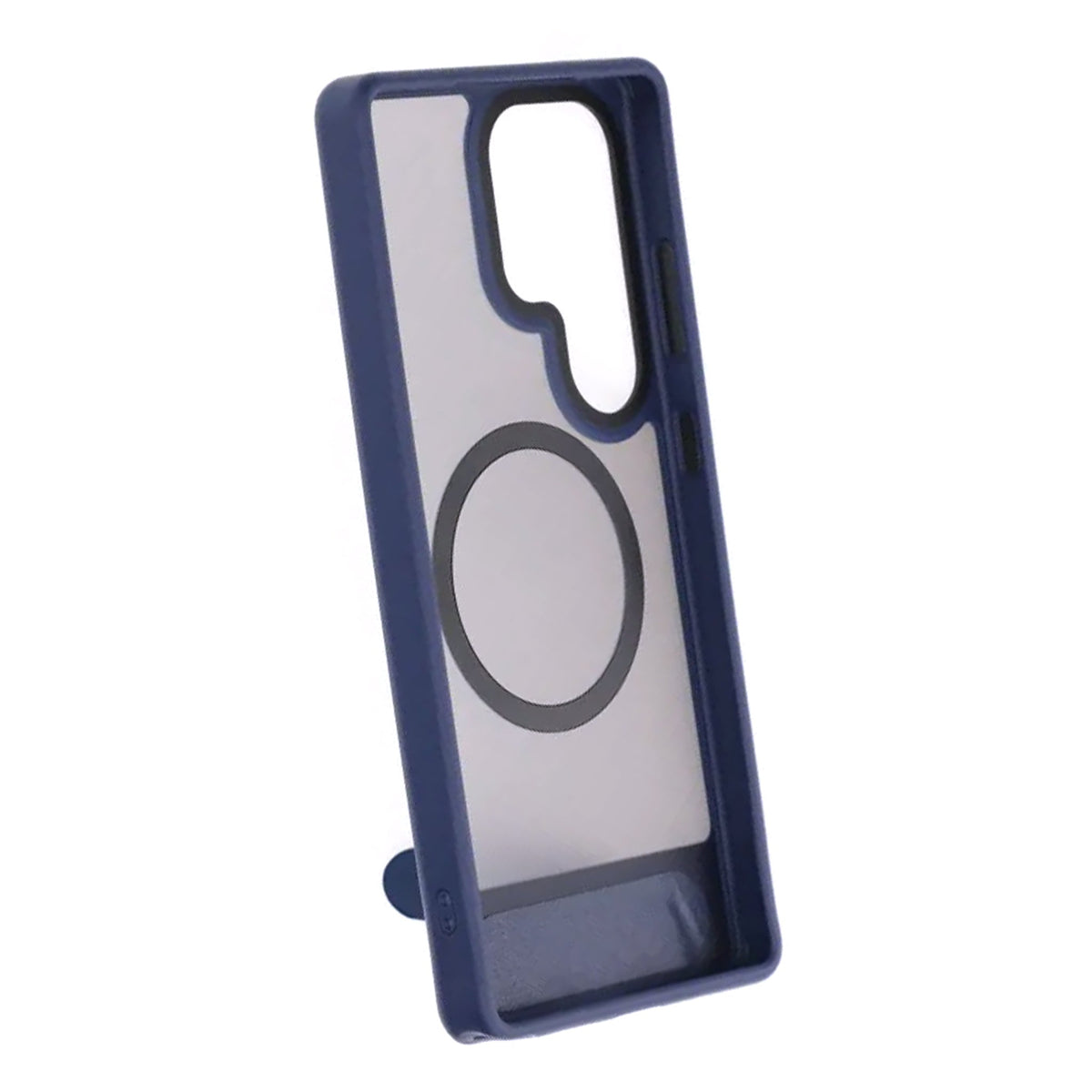 Samsung Galaxy S25 Ultra Kuori jalustalla MagSafe Sininen