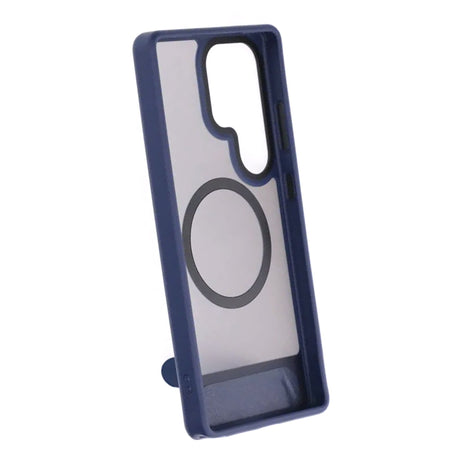 Samsung Galaxy S25 Ultra Kuori jalustalla MagSafe Sininen
