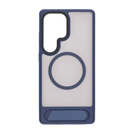 Samsung Galaxy S25 Ultra Kuori jalustalla MagSafe Sininen