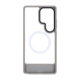 Samsung Galaxy S25 Ultra Kuori jalustalla MagSafe Harmaa