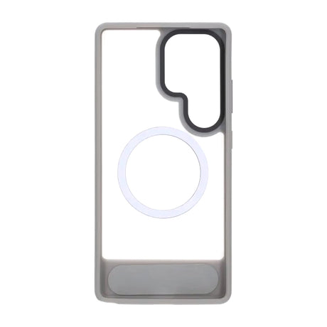 Samsung Galaxy S25 Ultra Kuori jalustalla MagSafe Harmaa