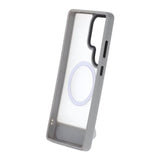 Samsung Galaxy S25 Ultra Kuori jalustalla MagSafe Harmaa