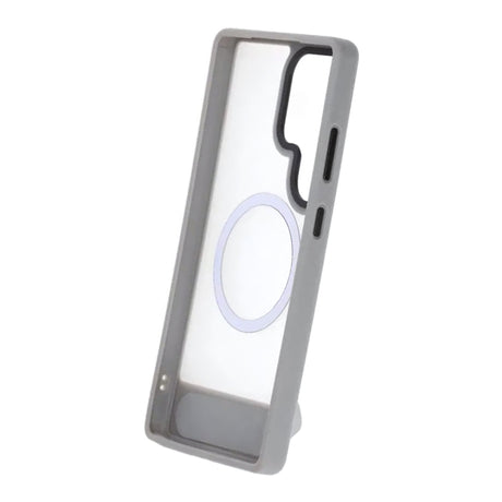 Samsung Galaxy S25 Ultra Kuori jalustalla MagSafe Harmaa
