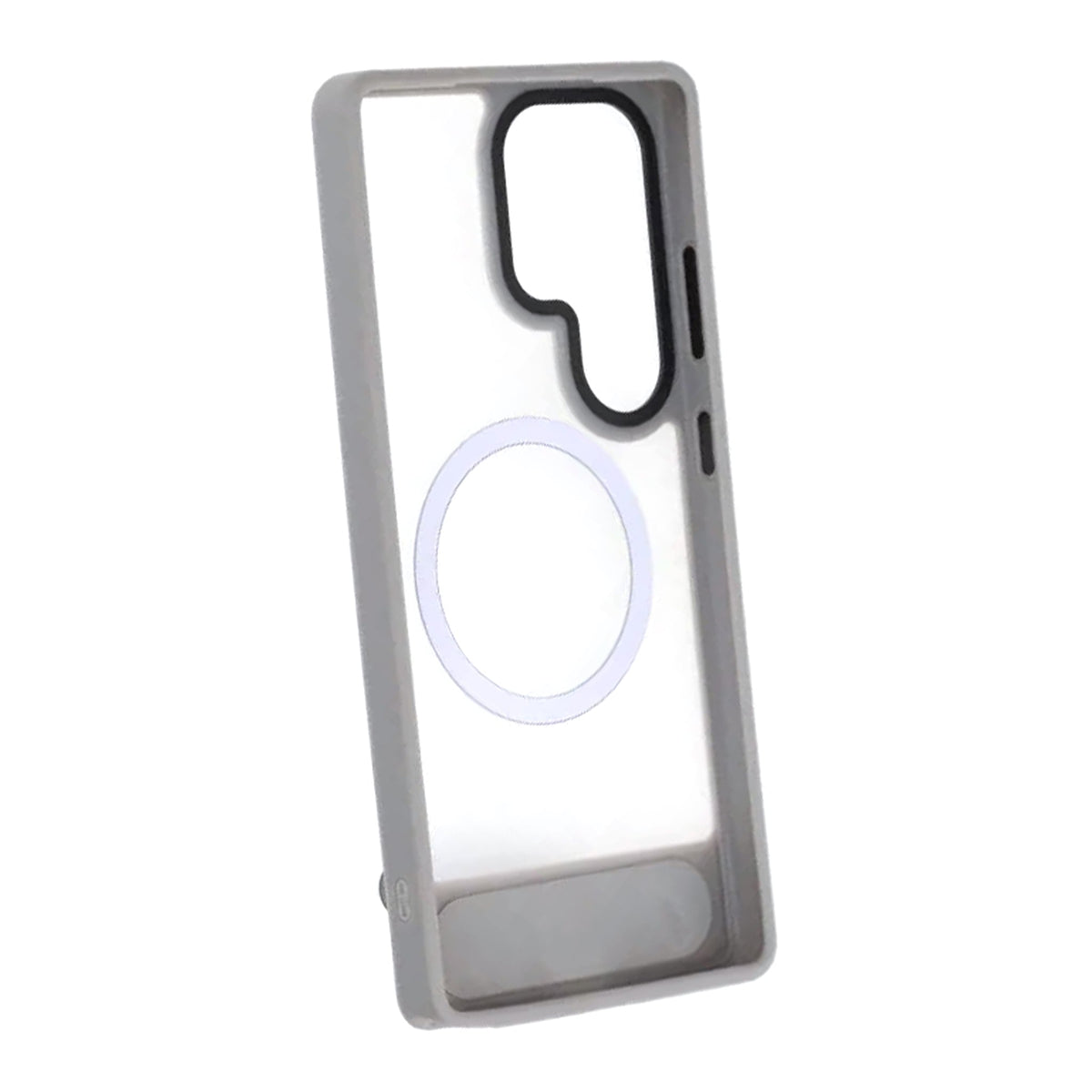 Samsung Galaxy S25 Ultra Kuori jalustalla MagSafe Harmaa