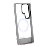 Samsung Galaxy S25 Ultra Kuori jalustalla MagSafe Harmaa