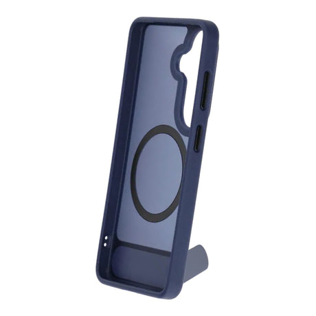 Samsung Galaxy S26 Kuori jalustalla MagSafe Sininen