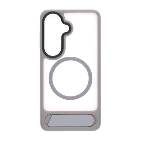 Samsung Galaxy S26 Kuori jalustalla MagSafe Harmaa