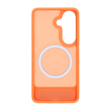 Samsung Galaxy S26 Kuori jalustalla MagSafe Oranssi