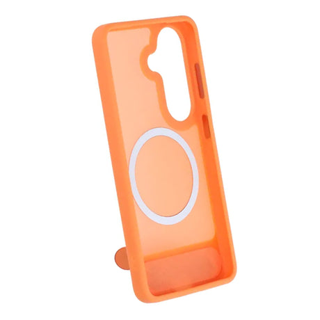 Samsung Galaxy S26 Kuori jalustalla MagSafe Oranssi
