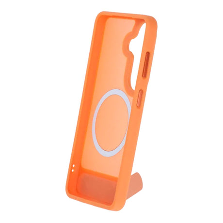 Samsung Galaxy S26 Kuori jalustalla MagSafe Oranssi