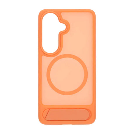 Samsung Galaxy S26 Kuori jalustalla MagSafe Oranssi