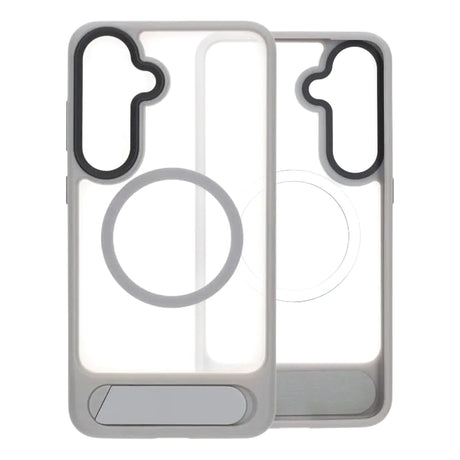 Samsung Galaxy S26 Plus Kuori jalustalla MagSafe Harmaa