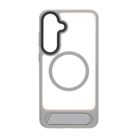 Samsung Galaxy S26 Plus Kuori jalustalla MagSafe Harmaa