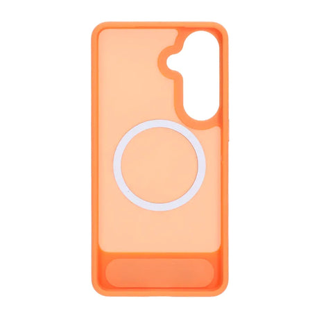 Samsung Galaxy S26 Plus Kuori jalustalla MagSafe Oranssi