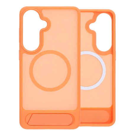 Samsung Galaxy S26 Plus Kuori jalustalla MagSafe Oranssi