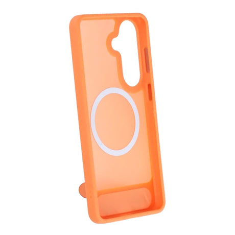 Samsung Galaxy S26 Plus Kuori jalustalla MagSafe Oranssi