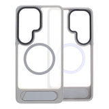 Samsung Galaxy S26 Ultra Kuori jalustalla MagSafe Harmaa
