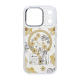 iPhone 17 Pro Kuori kukkakuvio MagSafe Keltainen