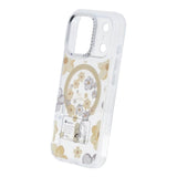iPhone 17 Pro Kuori kukkakuvio MagSafe Keltainen