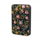 Burga Powerbank MagSafe 5000 mAh Bloomy Garden Metallinharmaa