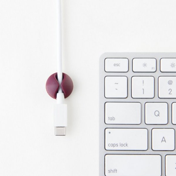 Bluelounge CableDrop Mini Ombre – 9 kpl vaaleanpunainen