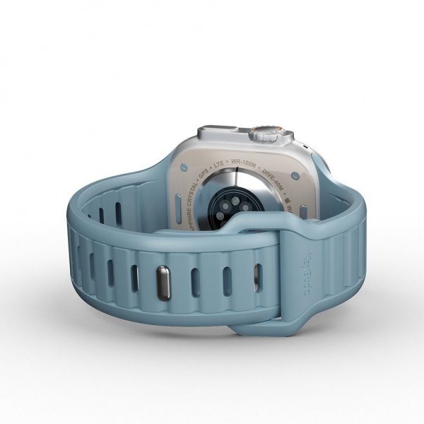 KeyBudz Apple Watch 44/45/46mm/Apple Watch Ultra -ranneke Journey Tidal Blue