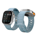 KeyBudz Apple Watch 44/45/46mm/Apple Watch Ultra -ranneke Journey Tidal Blue