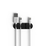 Bluelounge CableDrop Multi johtopidike, 2 kpl, musta