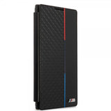 BMW Samsung Galaxy S22 Ultra Kotelo Triangle Pattern & Tricolor Stripe Musta