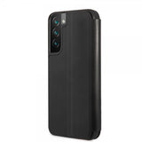 BMW Samsung Galaxy S22 Plus -suojakuori, Triangle Pattern & Tricolor Stripe, musta