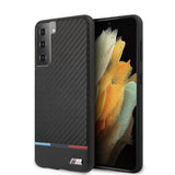 BMW Samsung Galaxy S21 Kuori Dynamic Carbon Musta