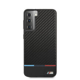 BMW Samsung Galaxy S21 Kuori Dynamic Carbon Musta