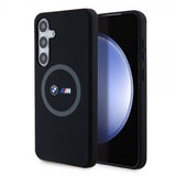 BMW Samsung Galaxy S24 Plus Kuori Painetut Logot MagSafe Musta
