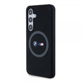 BMW Samsung Galaxy S24 Kuori painetuilla logoilla MagSafe Musta