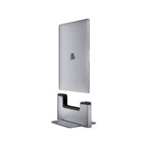 Brydge Vertical Dock 15-tuumaiselle MacBook Prolle, hopea