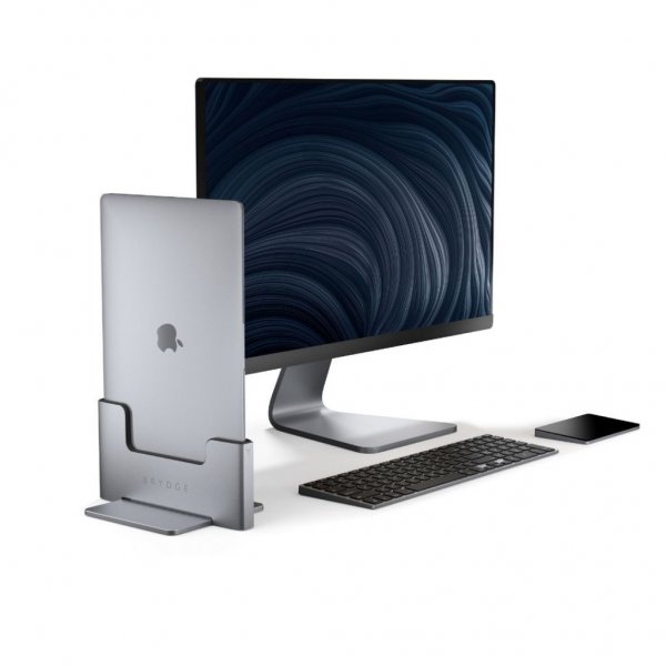 Brydge Vertical Dock MacBook Pro 13" Space Gray -telakka