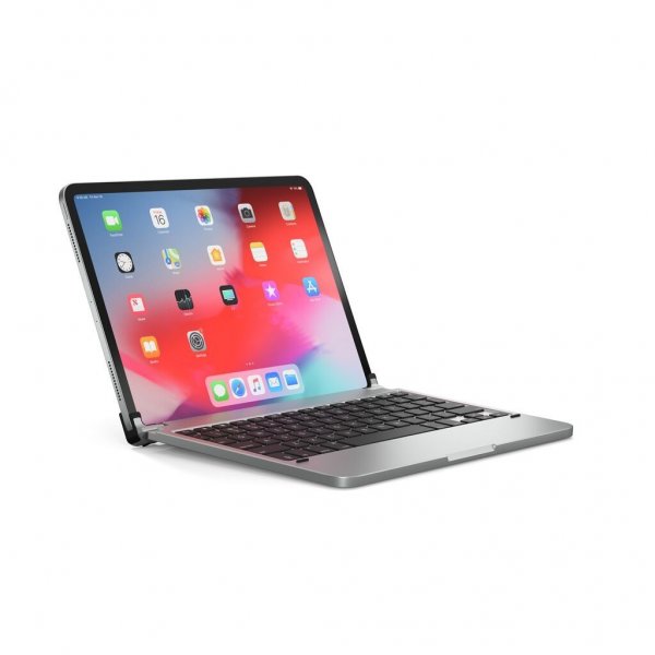 Brydge Pro -alumiininäppäimistö iPad Pro 11 tuuman mallille, hopea