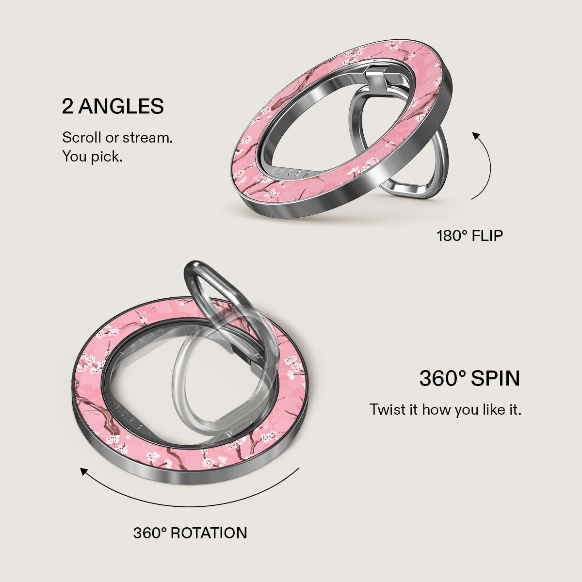 Burga Pidike Mobilring MagSafe Sakura Hopea