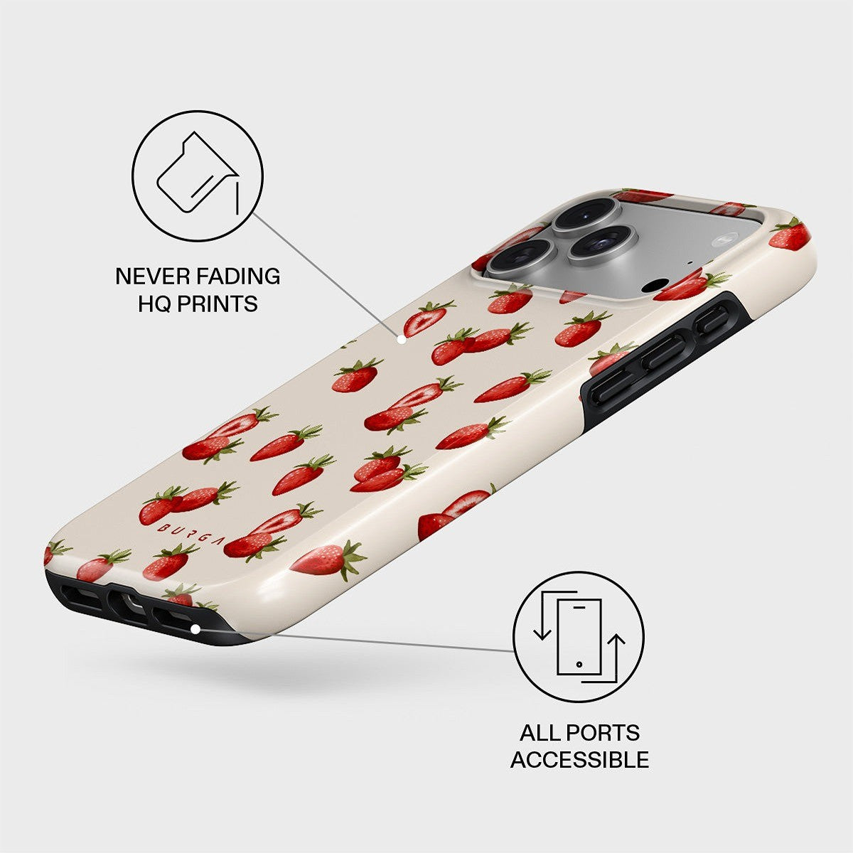 Burga iPhone 17 Pro Max Kuori Tough MagSafe Freshly Picked