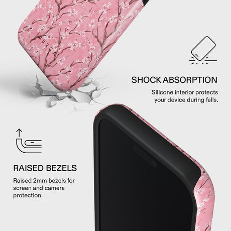 Burga iPhone 17 Pro Max Kuori Tough MagSafe Sakura