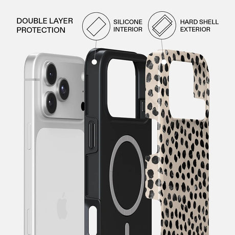Burga iPhone 18 Pro Max Kuori Tough MagSafe Almond Latte